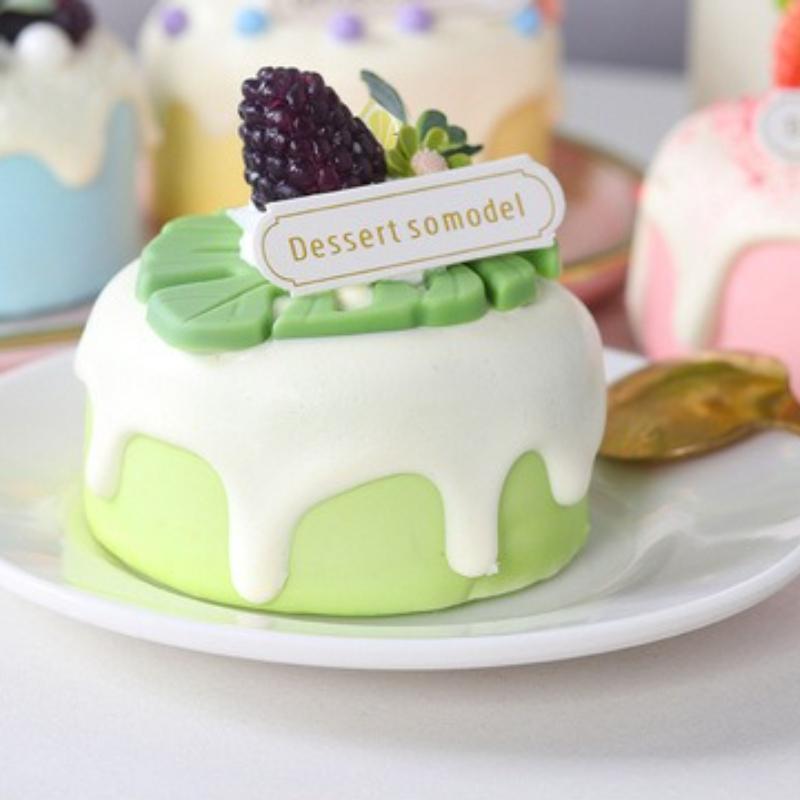 Simulated Cake Model Ice Cream Fruits Showcase Sample for Taking Photos Wedding Dessert Shop Fake Cake Decor