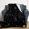 Vampire Night Flannel Blanket Throw Blanket Soft Warm Sofa Bed Camping Car Home Decor Unique Christmas Gift C930195