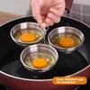 Nouveau Moule à Œuf Poché en Acier Inoxydable Œuf Poché Œuf Dur Artéfact Assiette à Vapeur Love Kitchen Œuf Poché en Forme de Cœur