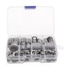 180-Piece Stainless Steel Flat Washers for DIY, Sealing, and Repairs