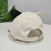 UV Protection Baseball Cap Cat Ears Duckbill Cap Fashion Sun Hat  Women Spring Summer