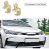 Sun Visor Hook Clip 74348-33040 Car Accessory for Toyota Corolla 2009-2018 (Set of 2)