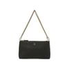 Daks Black Quilted Leather Shoulder Bag Dd Logo Dcwa0e279bk