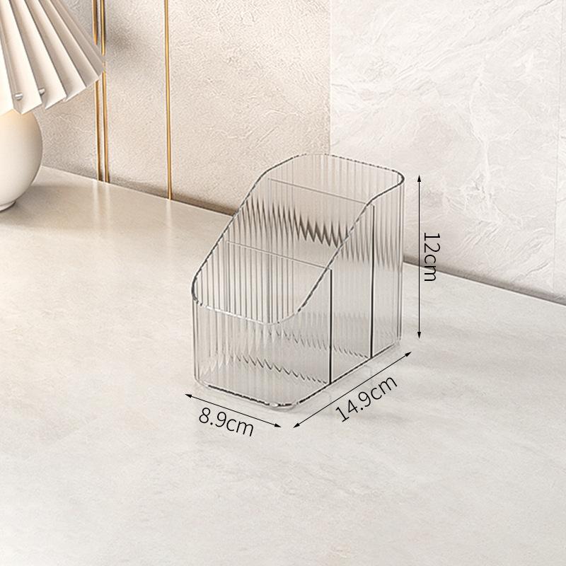 Makeup Storage Box Clear Acrylic Desk Top Storage Shelf Dresser