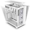 Boitier moyen-tour - nzxt - cm-h91ew-01 - h9 elite - verre trempé - support rgb - blanc