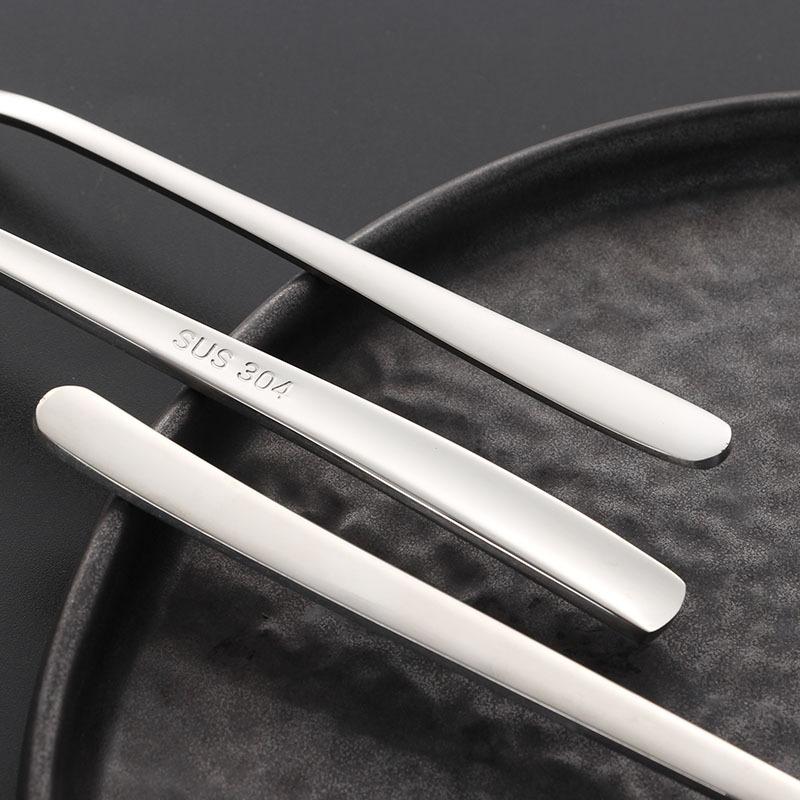 304 Stainless Steel Spoon Long-handled Household Spoon Dining Spoon Stirring Spoon