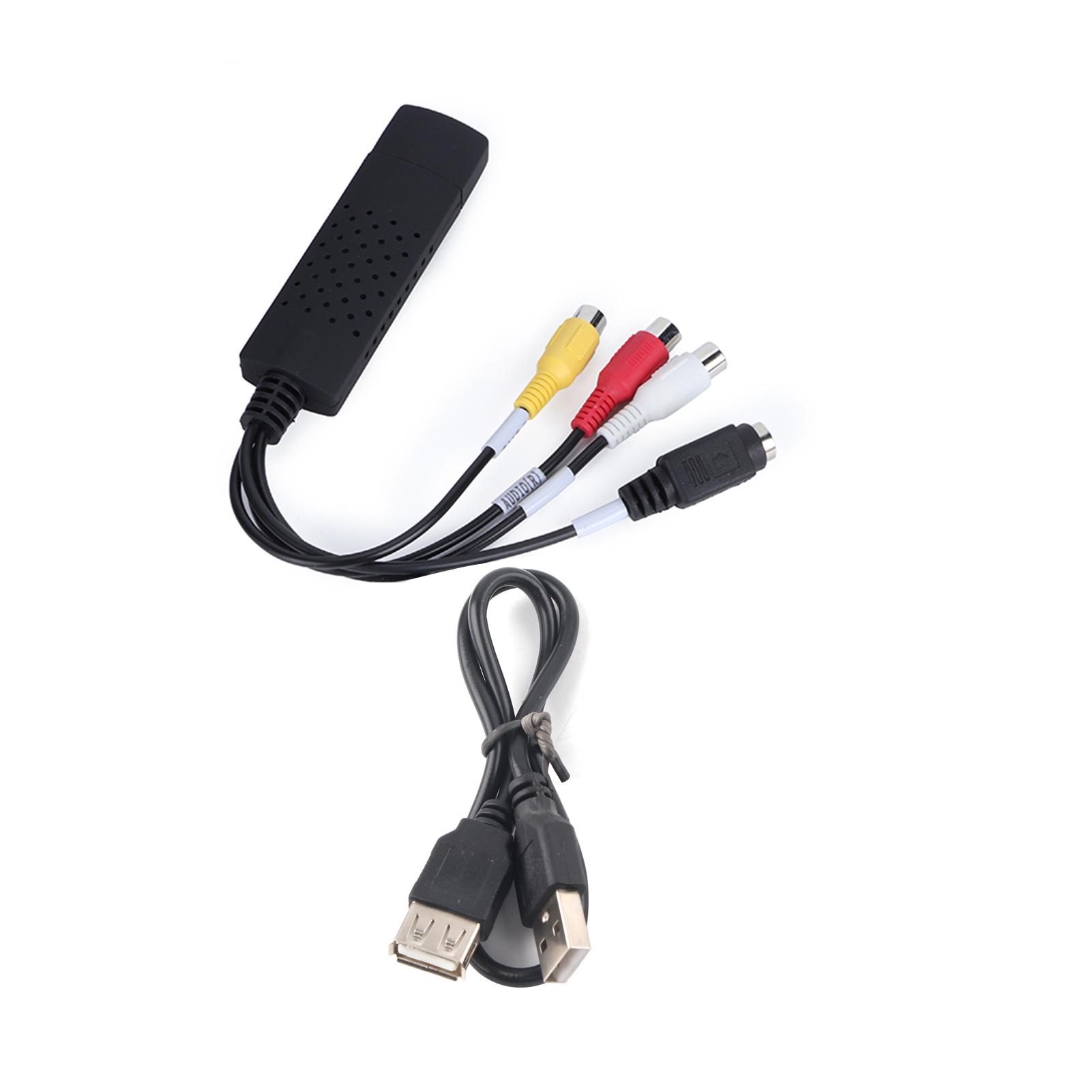 

Новый USB 2.0 на 3 RCA или SVideo TV DVD VHS RW адаптер-конвертер захвата кабеля