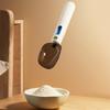 Digital Measuring Spoon Electronic Measuring Scoop Scale 500g/0.1g High Precision Small Kitchen Weighing Cup with LCD Display for Cooking Baking