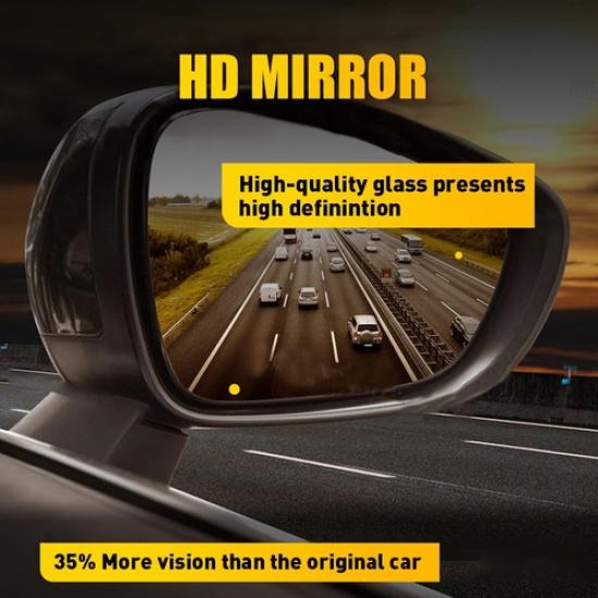 Mirror Heated Fit Glass 2012 - 2015 VOLKSWAGEN PASSAT Side Right VW1325103 Left