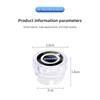 Car Cigarette Lighter Cover DustProof Decoration Cap For Volvo EX30 EX90 EM90 C40 S40 S80L XC-Classic CX70 V60 XC90 S90 S60 V90