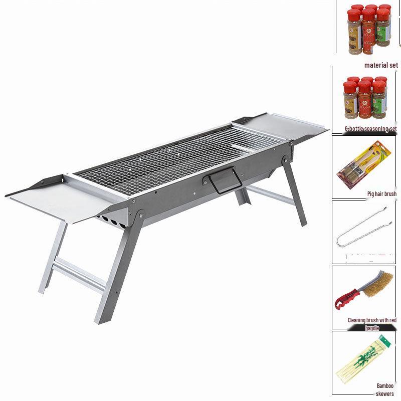 ZISIZ Outdoor Charcoal Barbecue Grill