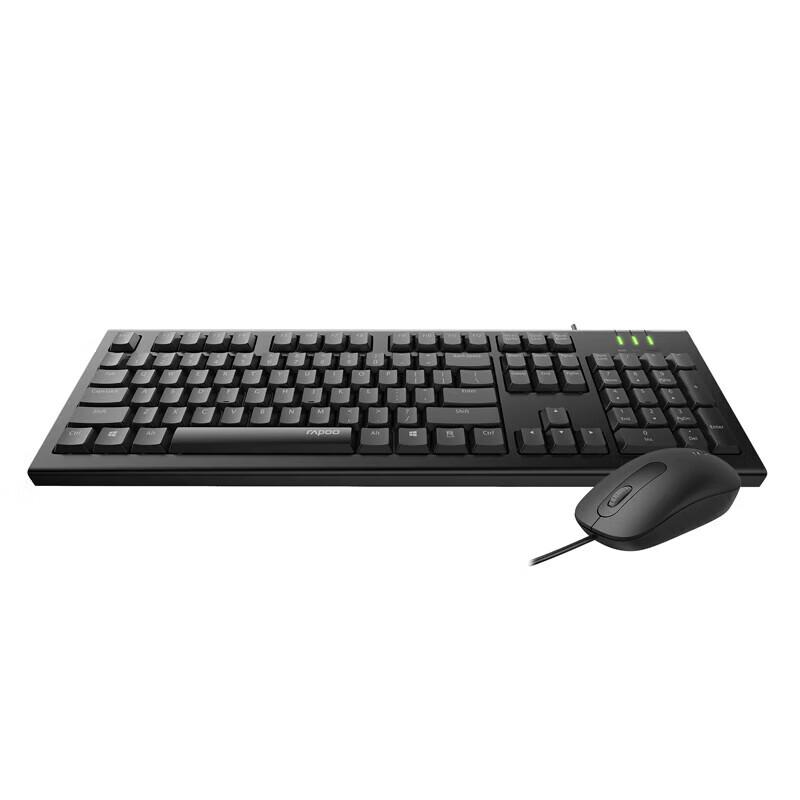 Rapoo X120PRO Wired Keyboard and Mouse Combo