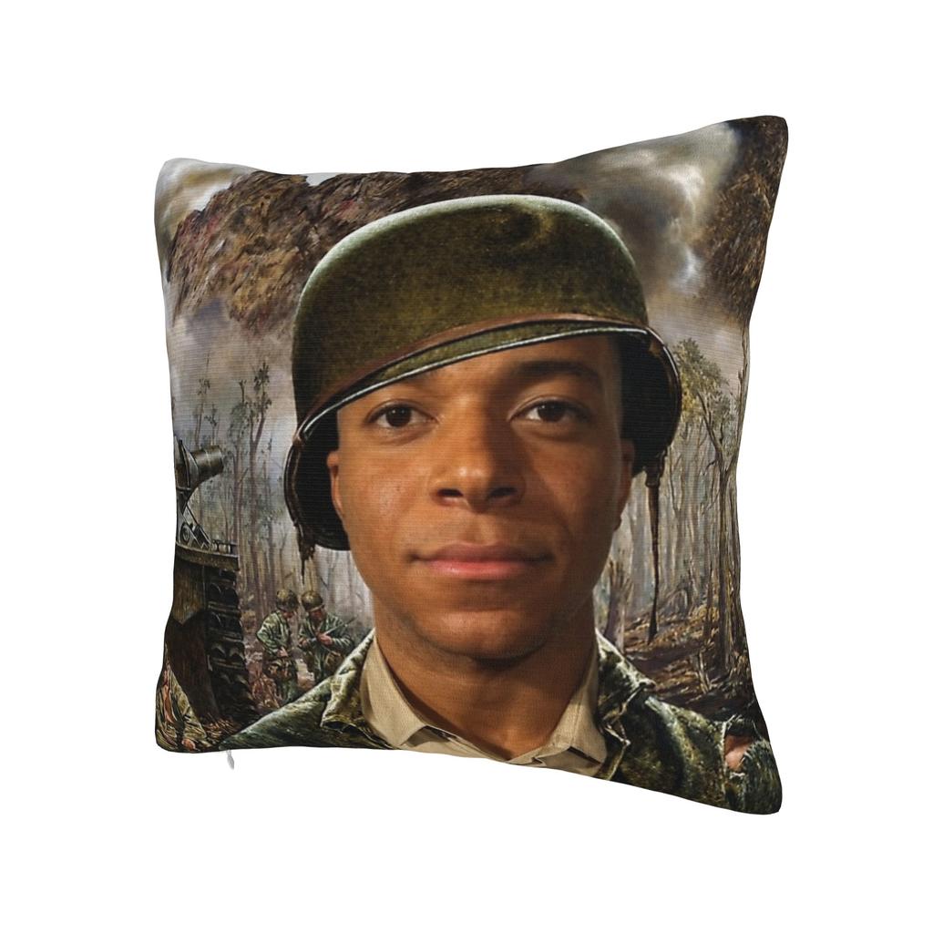 M-Mbappe Dictator Meme Pillowcase Printing Cushion Cover Gift  Throw Pillow Case Cover Home Square