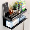 Non-perforated Wall-mounted Shelf In Toilet