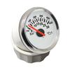 ELING Newest 52mm Oil Pressure Gauge 0-30Bar 0-435Psi Signal with Red Backlight for Motorcycle Boat Truck Universal 12V 24V