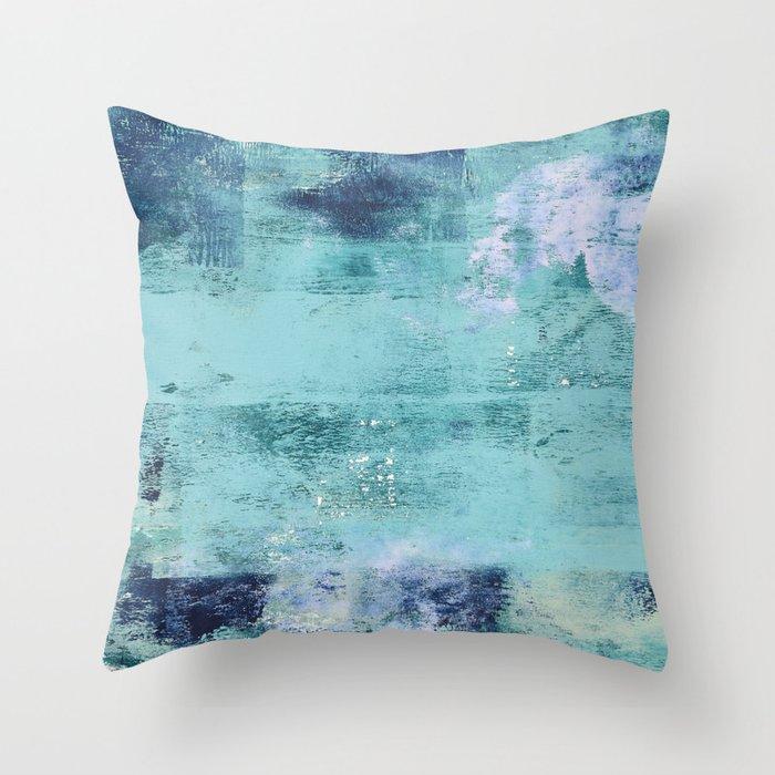Car Throw Pillow Sofa Cushion Cover Abstract Blue Pillowcase Fashion