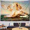 Ancient Greek Mythology Oil Painting Decorative Wall Hanging Tapestry Psychedelic Bohemian Hippie Bedroom Wall Decor Bedspread
