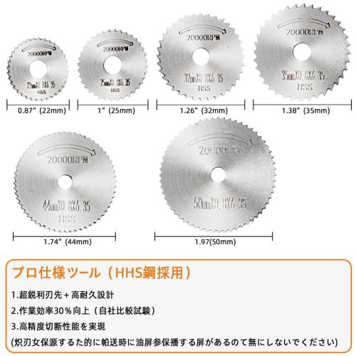 winova Pipe Cutter, High-Speed ??Steel Cutting Sheet Set with 6 Blades, Circular Saw Blade with Hex Shank, Compatible with Electric Drills, PVC/Metal