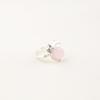 Natural Rose Chalcedony Gemstone 925 Sterling Silver Jewelry Handmade Women Ring RR-67-15