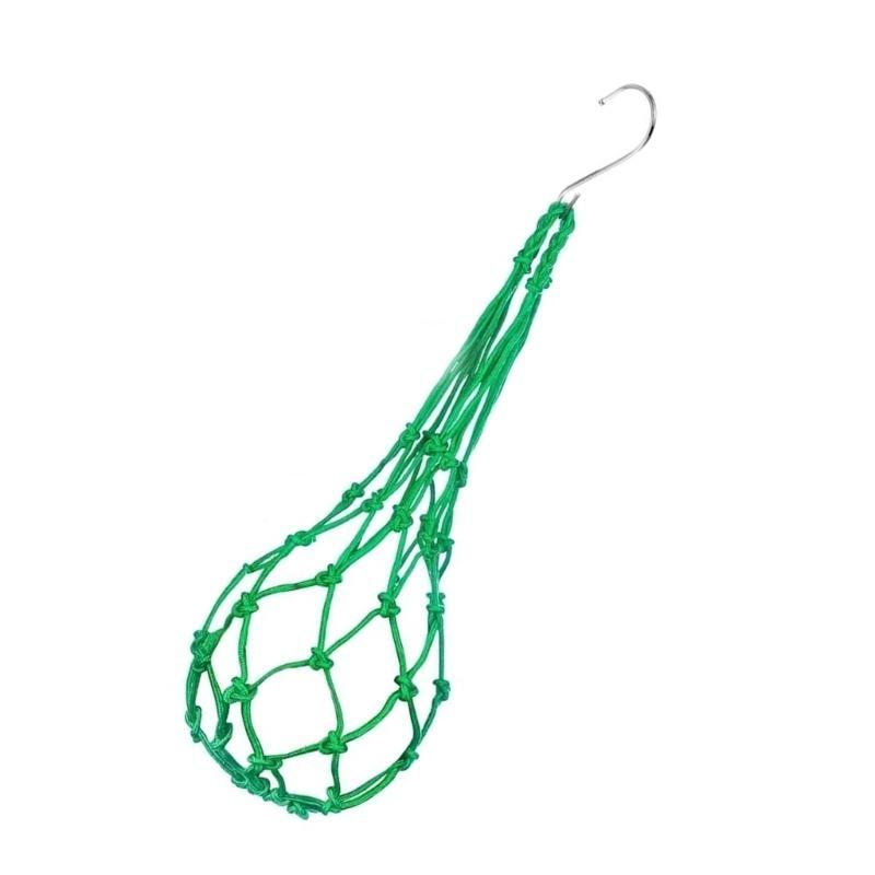 F26C Chicken Feeder Hanging Feeder Mesh Bag Fruit Holder For Chickens And Farm Bird