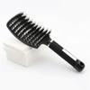 Bristle Nylon Massage Brush Wet Curly Straight Comb Professional Straight Curly Hair Styling Brush for Salon Home Use