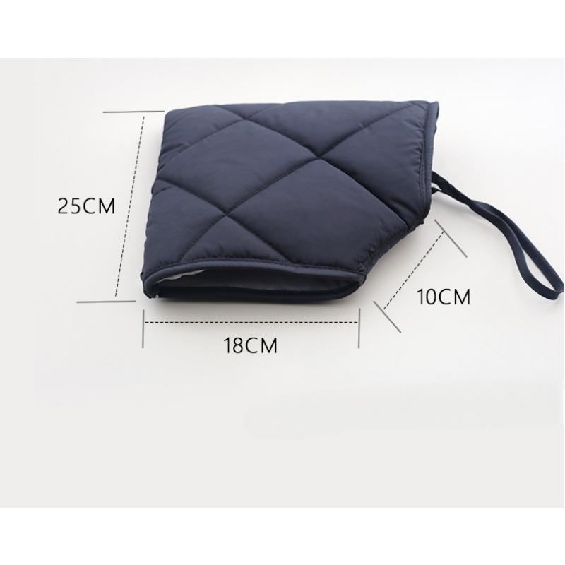 Motorcycle Handlebar Gloves Windproof Waterproof Warm Grip Hand Covers Muffs Warmer Protective Motorbike for Winter Accessories