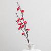 55CM White Plum Blossom Artificial Flower - Chinese Style Home Decor Ornament