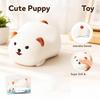 Dog Toy with Building Block Filling, Crackling Sound When Squeezed