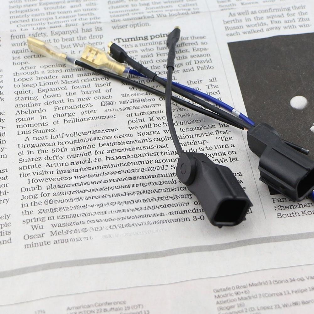 2pcs Car Speaker Horn Wire Socket Plug Connector for Honda CRV Fit Civic Odyssey Before 2017