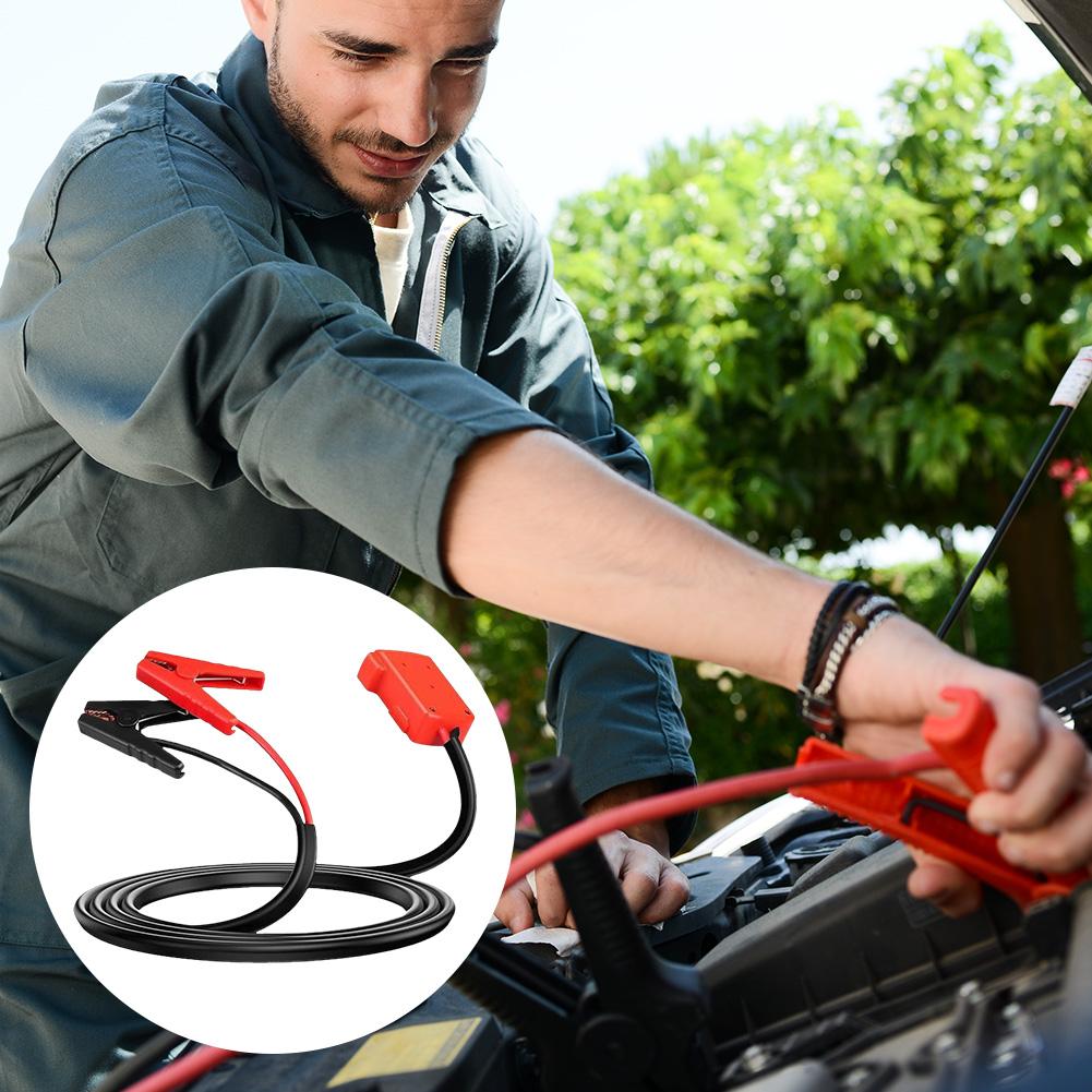 18V Battery Jump Starter Automotive Booster Cable Auto Booster Cable for Most 12V Motorcycles Cars SUVs