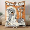 1pc, Tom & Jerry Blanket, Soft Throw for Home Decor, Couch Cover, Travel, Camping, Car, Beach, Office Nap, Perfect Gift for FriendsA047
