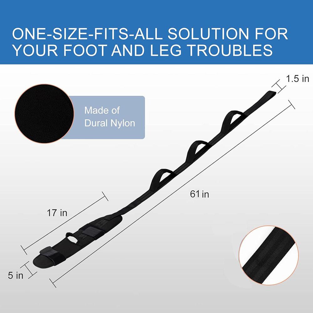

Yoga Band Flexibility Stretch Leg Fascia Stretcher Strap For Ballet Gym Trainer