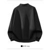 Men Solid Color V Neck Long Sleeve Knit Cardigan Casual Loose Sweater Jacket