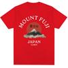Japanese Style Mount Fuji Graphic Tshirts Fashion Vintage Novelty Unisex Unisex T Shirt Oversized Soft Cotton Casual Summer Tshirt
