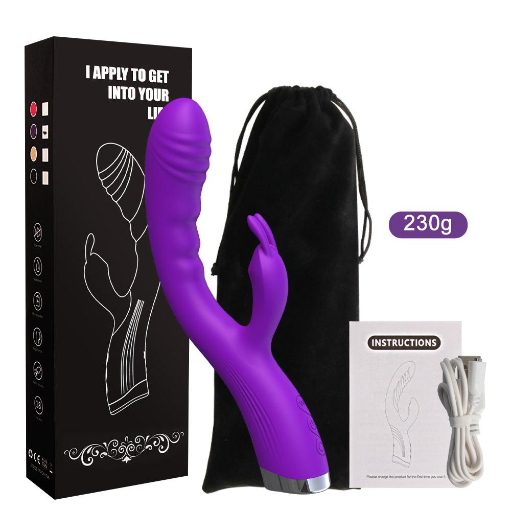 Powerful G-Spot Rabbit Vibrator Vaginal Clitoral Stimulation 10 Powerful Vibration Massager Sex Toys for Women Couples