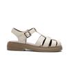 Mori Roman sandals women's thick soles summer 2025 new retro baotou woven hollow pig cage shoes women