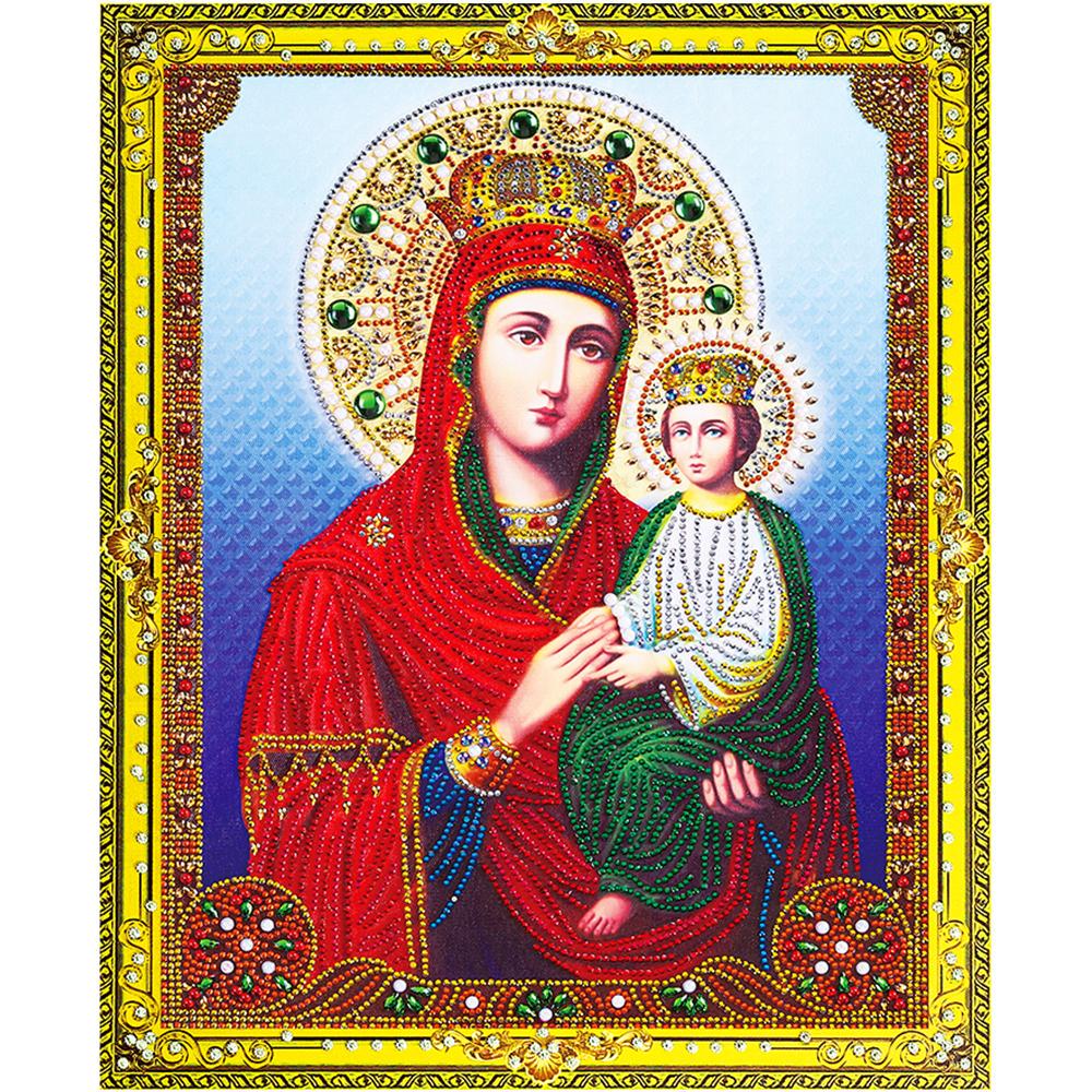DIY Diamond Painting Religion Icons 5D Diamond Embroidery Mosaic Home Decor