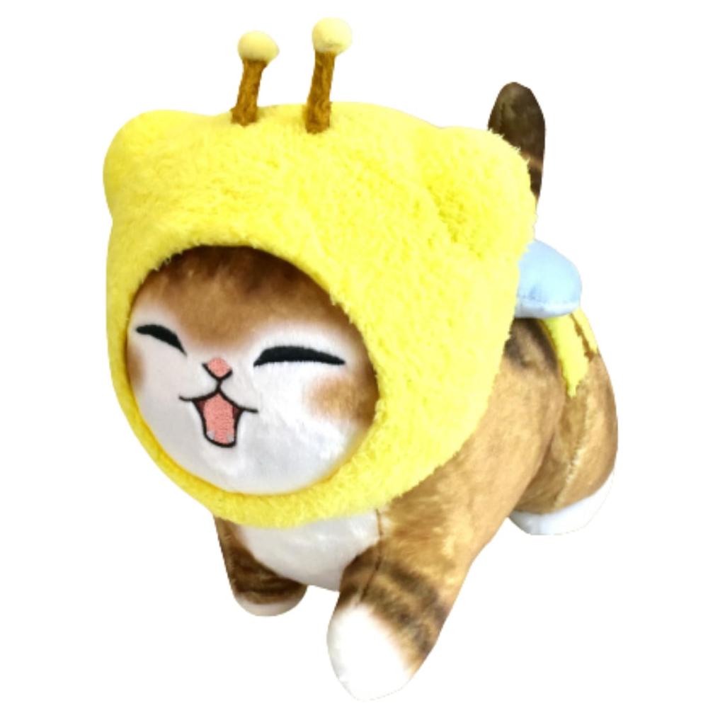 Honeybee Nyan Big Plush Toy mofusand Mofu Sand Juno 2 Types 30cm - Dash! - Approx. (Smiling)