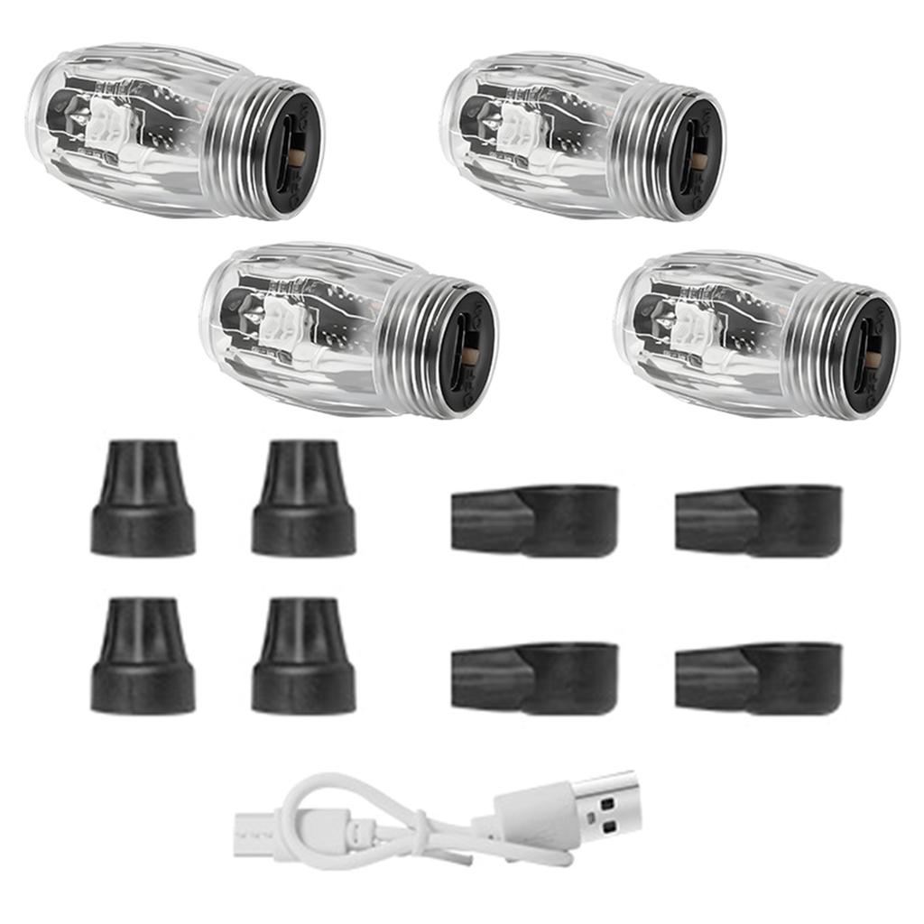 Car Upgraded Led Wheel Lights Flashing Tyre Wheel Valves Caps Lights Bike Tire Valves Stem Lights Colorful Waterproof