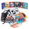 115 Series Infant Early Education Double-Sided Color Bed Circumference Pendant Cognitive Shape Animal Baby Cloth Book Bed Circumference Bb Device