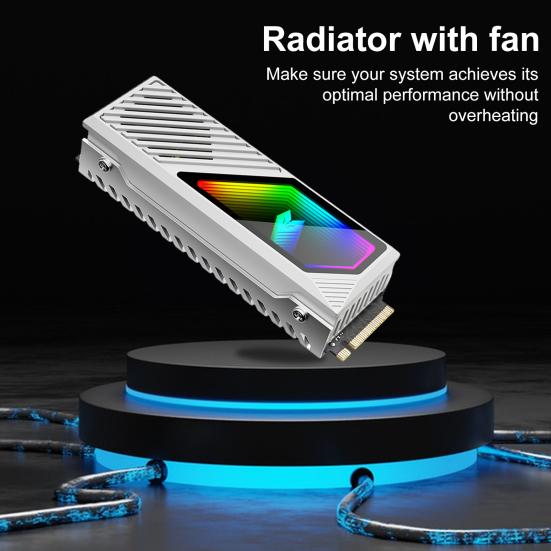 SSD Heat Sink Cooler with Fan Universal Compatibility 5V