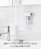Yamazaki Jitsugyo Film Hook Toothbrush Tube Holder W9 White W9 X X H6cm Hook Not Tower Floating Storage Toothbrush Holder Toothbrush Stand 1495