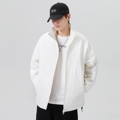 Workwear Jacket Jacket Style Men's New Loose Trendy Autumn and Winter Handsome Jacket Couple Outerwear