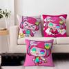 Poyoroid Pillow Covers Cartoon Sofa Decorative Home Double-sided Printing Short Plush Cute Cushion Cover
