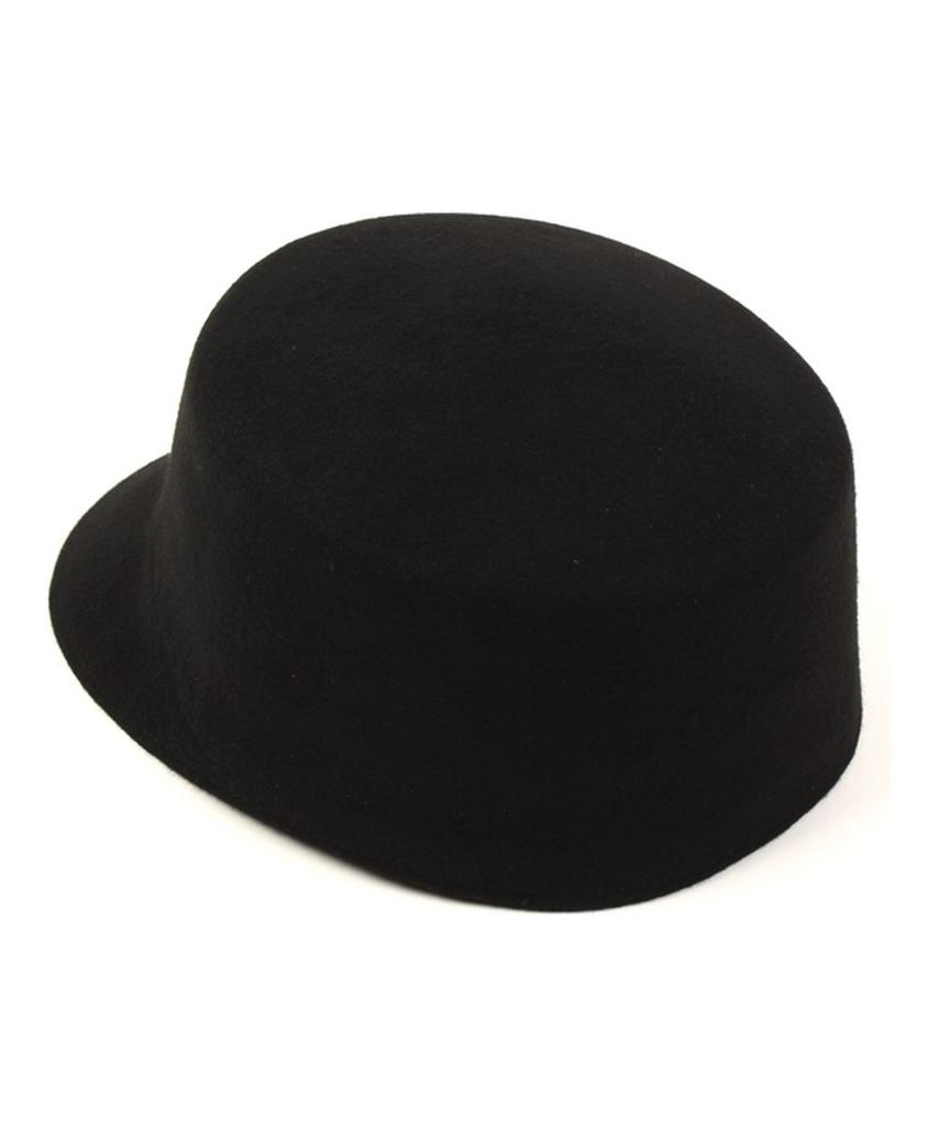 Yunibeosyeolkemiseuteuli Wool Black Riding Cap
