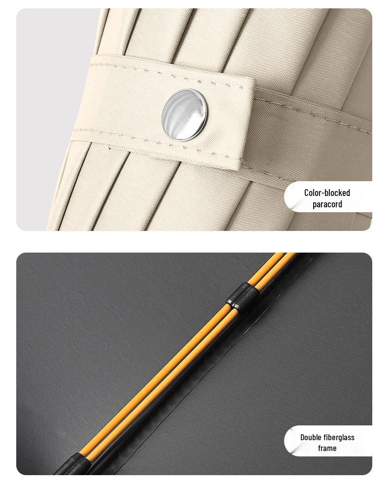 Extra-Large Automatic Folding Umbrella for 3-4 People - Storm-Ready Rain Protection