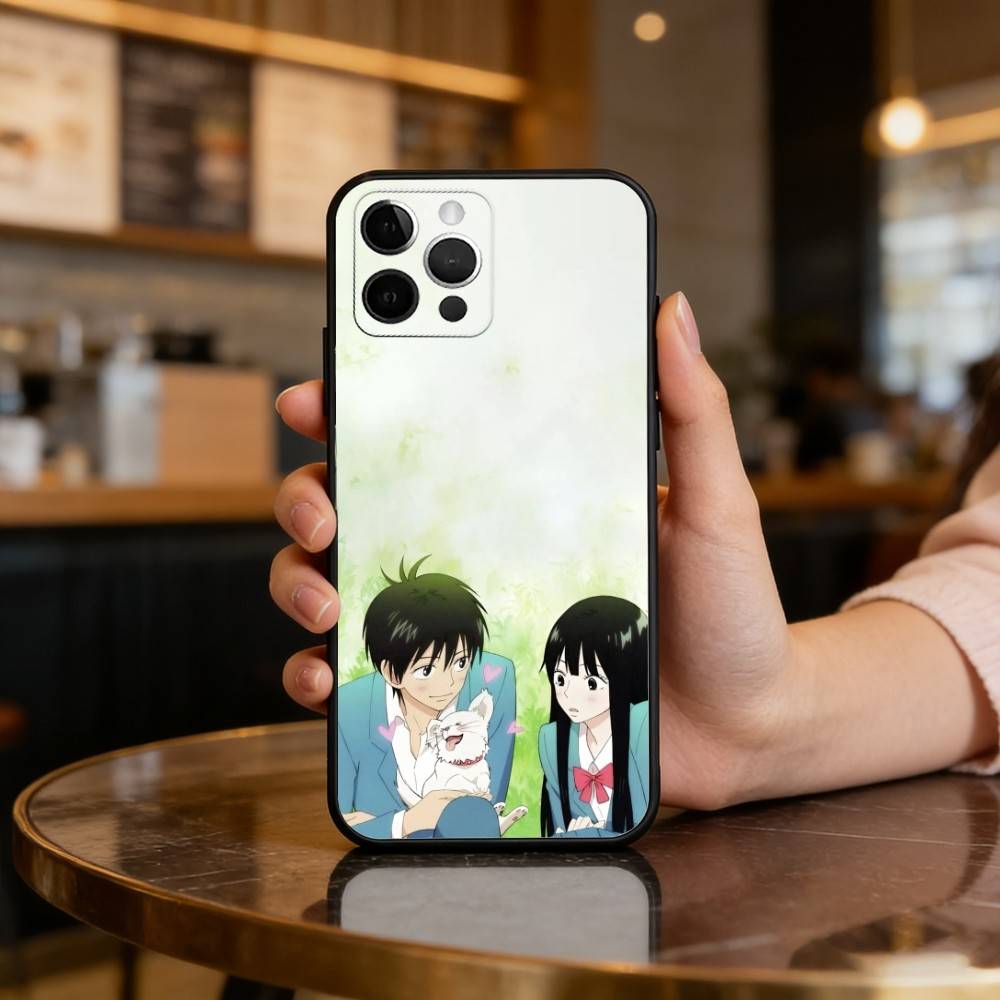 K-Kimi ni Todoke S-Sawako Мягкий силиконовый черный чехол, Чехол для телефона для iPhone 17,16,15,14,13,12,11 Plus,Pro Max,XS iPhone16pro