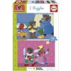 Puzzle - EDUCA - Little Brown Bear : Set of 2 48-piece Puzzles for Children Aged 4 and Up