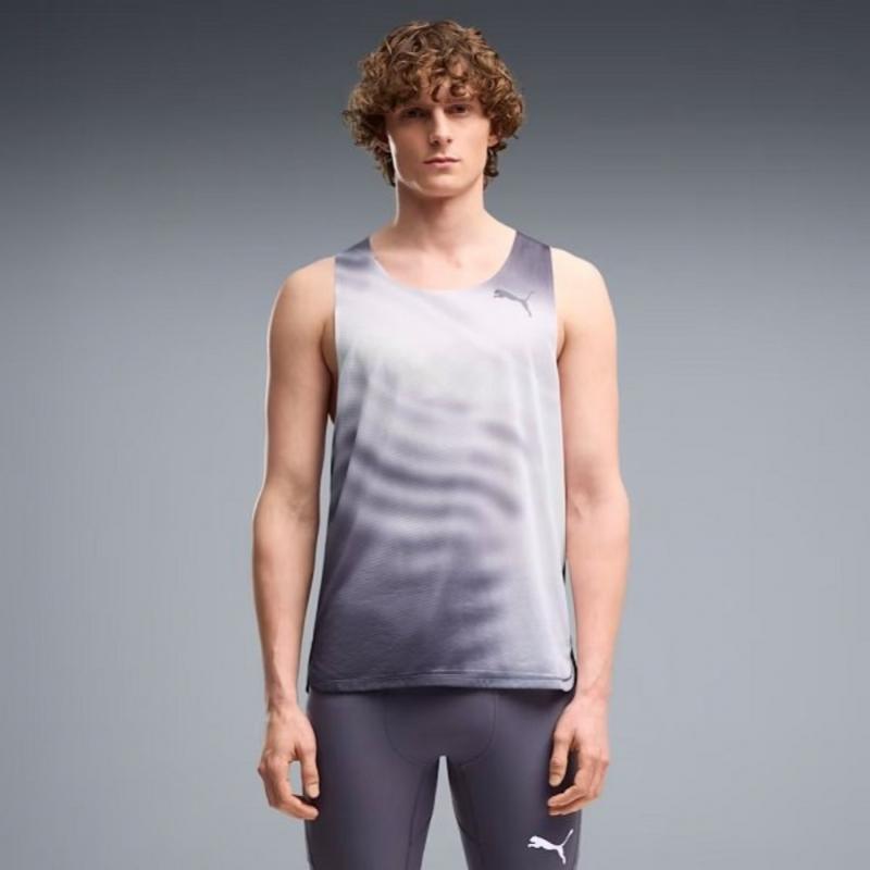 Puma Men Lightspeed Graphic Singlet 528715