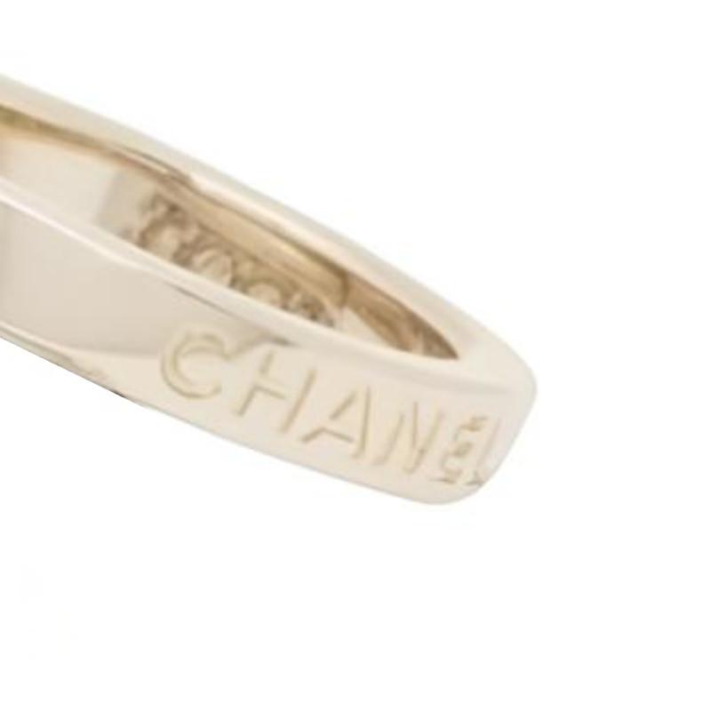 Chanel 26P Three-In-One Ring Unisex Jewelry Gold Silver ABH091B23473U7518